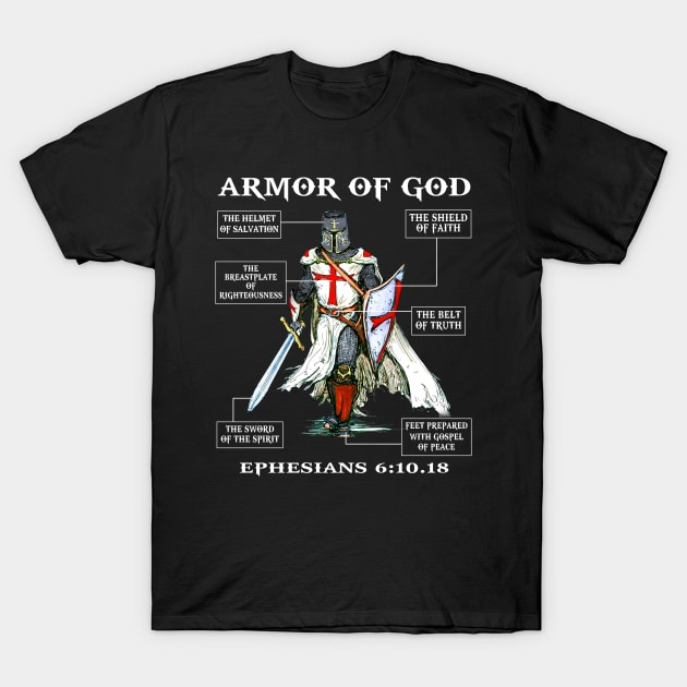 Armor Of God T-Shirt by Nifty T Shirts